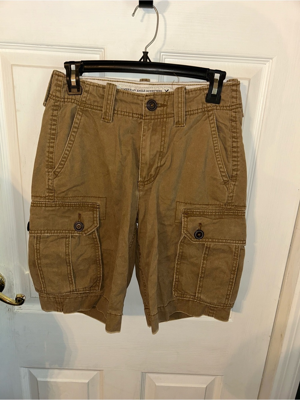 American Eagle Outfitters Tan Brown Cargo Shorts